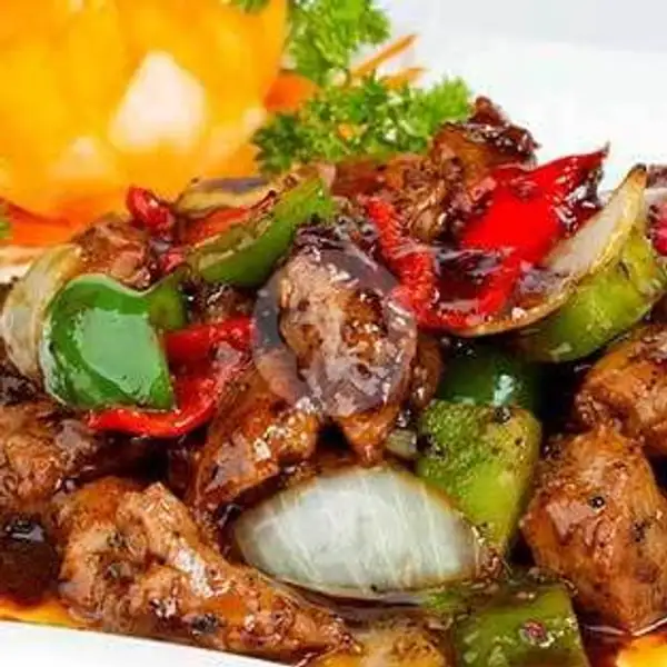 Ayam Goreng Lada Hitam | Nova Chinese Food, Gunung soputan