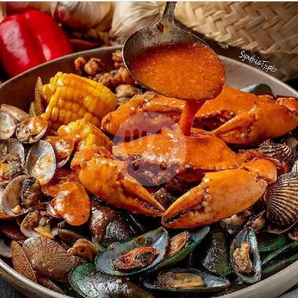 Sok Kabehhh Seafood (Kepiting, Kerang) | Kepiting Glaria Foods, Teuku Umar Barat