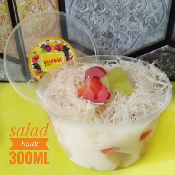 Combo 5 Bowl Salad buah 300ml | Salad Huwaaa, Wonorejo