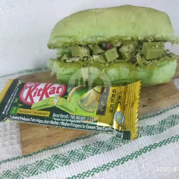 Roti Panggang  Kitkat Greentea | ROPANGKU GG, Perintis