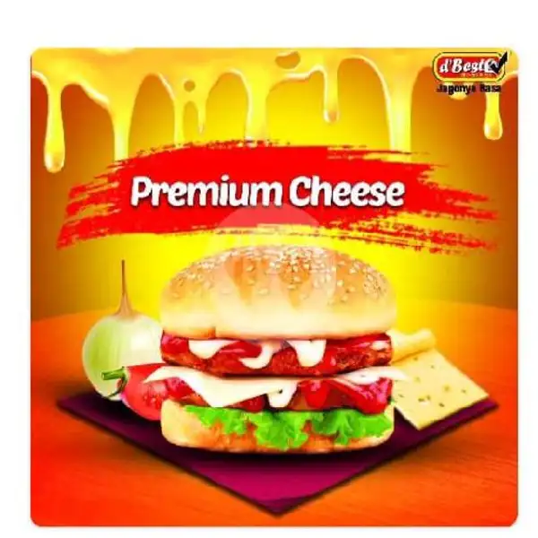 Burger Premium Cheese | D'besto, Taman Mini 2