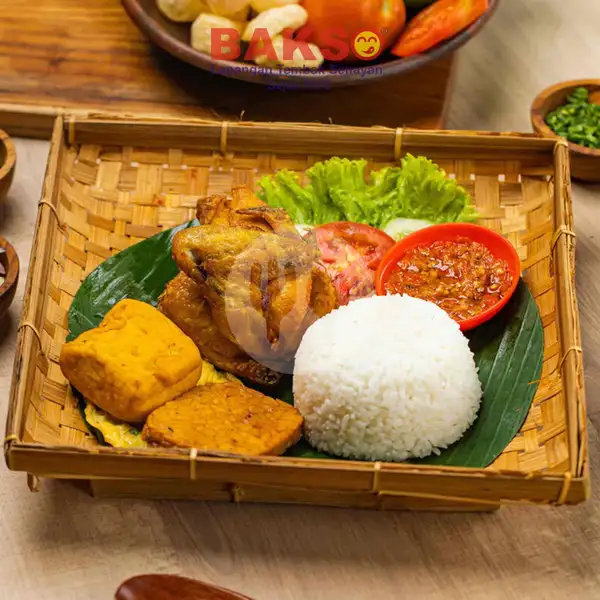 Nasi + Ayam Sambel Korek | Bakso Lapangan Tembak Senayan - Bali, Renon