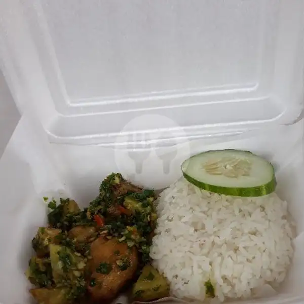 Nasi Ayam Balado Kentang Cabe Ijo Padang | DAPOER NANG'YA