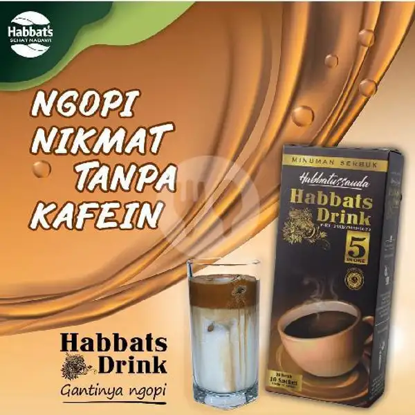 Habbats Drink Kotak Isi 10 Sachet | Putri Almond Store, Sukabumi