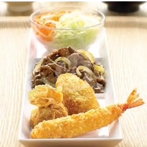 Premium Set Seafood Beef Yakiniku | HokBen Buah Batu