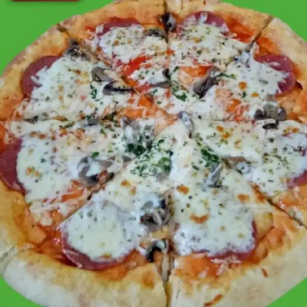 Pepperoni Mushroom Small | Pizza Dezzo, Giwangan