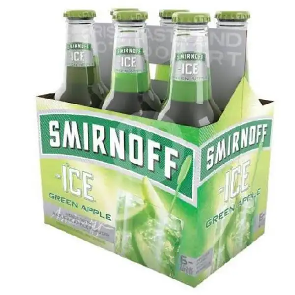 Paket Smirnoff Ice Green Apple 5 | Beer City, Mangga Besar