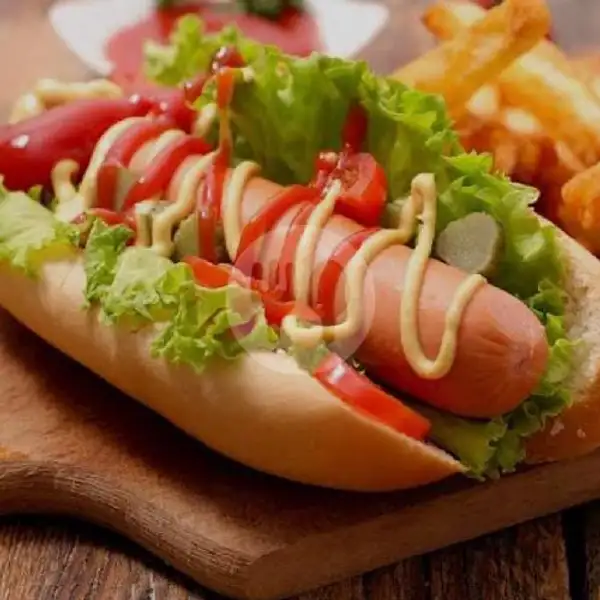 Hot Dog | Ayam Geprek Bejeg