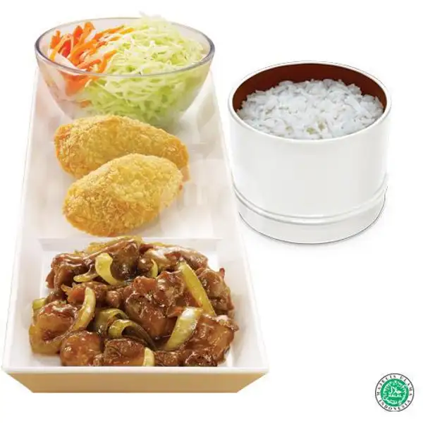 Simple Set Chicken Teriyaki 2 | HokBen, Teuku Umar
