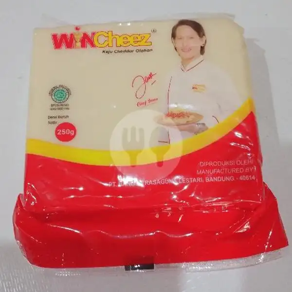 Wincheez Cheddar Keju 250gr (Stok Tinggal 2) | Happy Frozen Food and Cafe, Sukun
