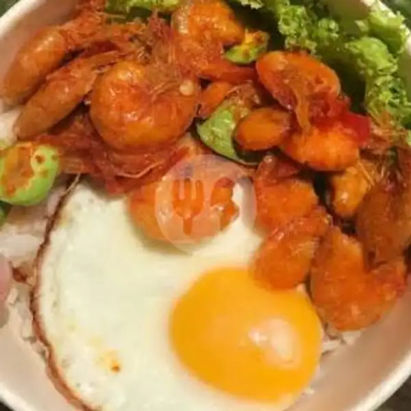 rice bowl udang asam manis | Rice Bowl Ayam Teriyaki Bibi Lung, Takoyaki, Indomie, Samoja Dalam
