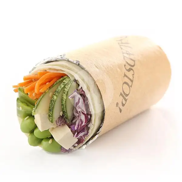 Go Ginza wrap (Vegan) | SaladStop!, Grand Indonesia (Salad Stop Healthy)