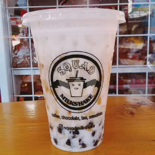 Vanilla Double Boba | SQUAD Milkshake Puri Agung, Sei Beduk