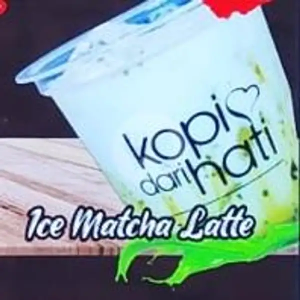 Matcha Latte (Ice/Hot) | Kopi Dari Hati, Pandan Sari