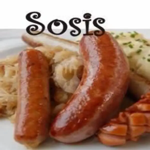 Grill Sossis Bratwurst | STEAK & SOFT DRINK ALA R & T CHEF