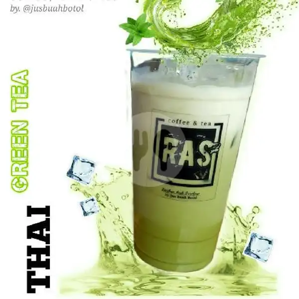 Thai Green Tea 22oz |  Jus Buah Botol, Tegalsari