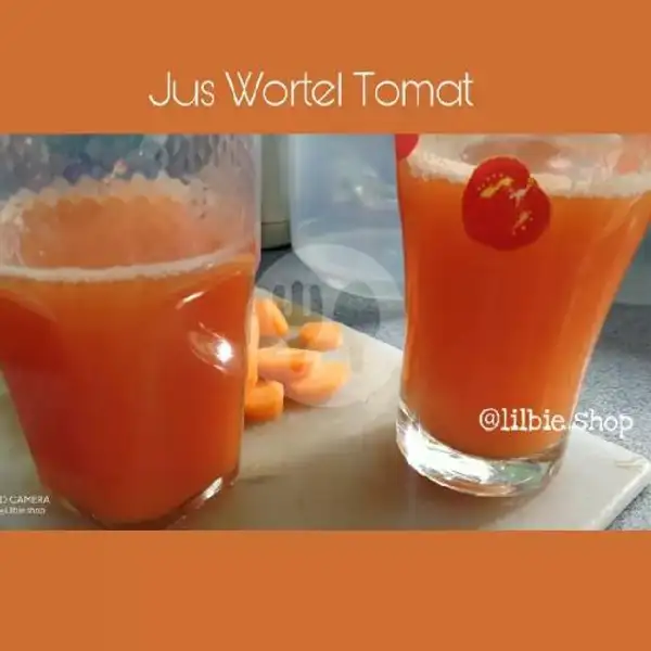 Jus Wortel + Tomat | Ice Spesial Dan Geprek Elite, Pedurungan