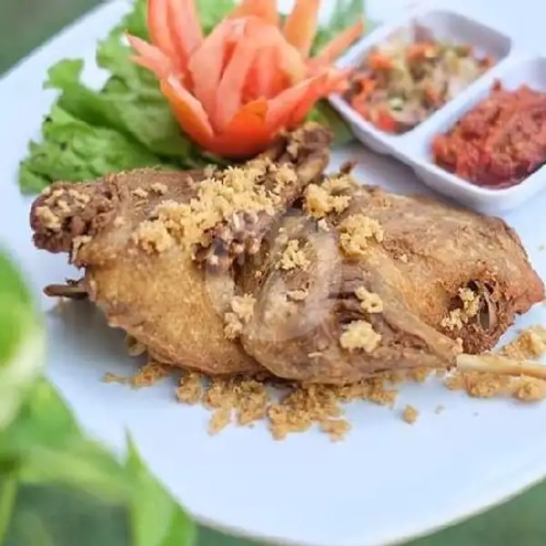 Setengah Ekor Bebek Goreng Sambal Mercon | Ayam Pedas Cadok, Jatihandap