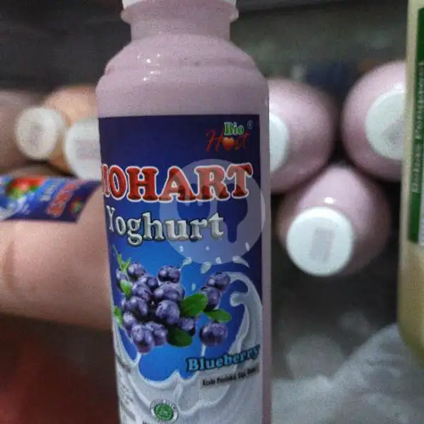 Yoghurt 250 ml Rasa Blueberry | Yoghurt BIOHART Pondok Kelapa