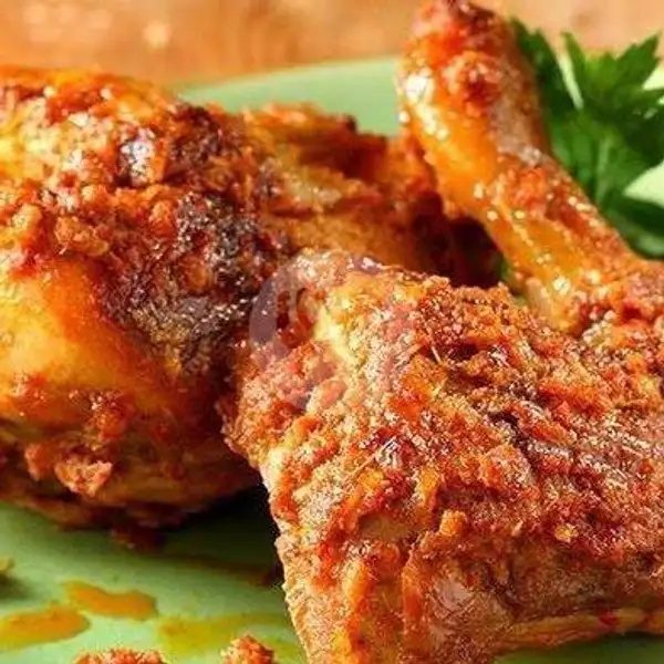 Ayam Bakar Bumbu Padang + Nasi | Pecel Lele Ayam Kremes Ayah Jenggot Abi, Duren Sawit
