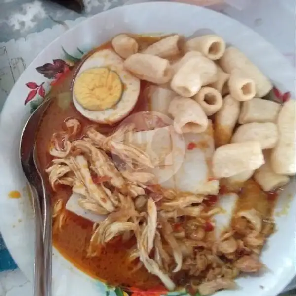 Lontong Kari Ayam 1 Porsi | Bubur Ayam Mang Iyan Setrasari Mall, Morning Glory