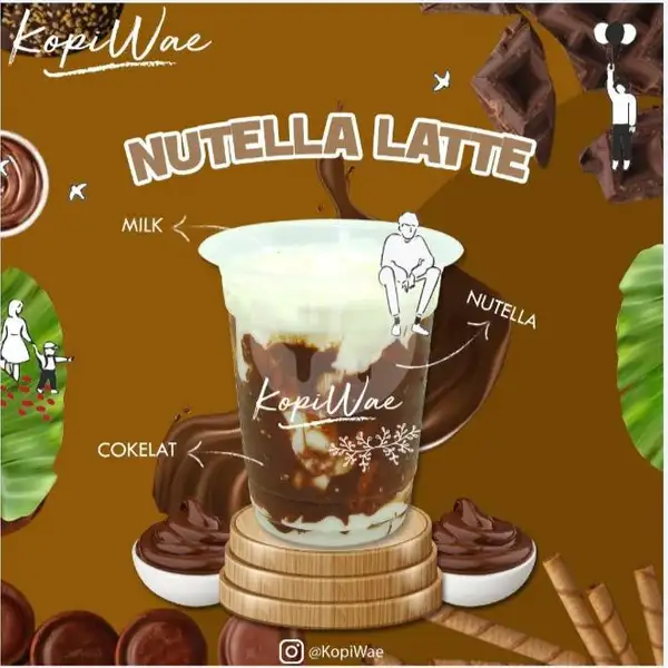 Nutella Latte | MasterCheese Pizza, Depok