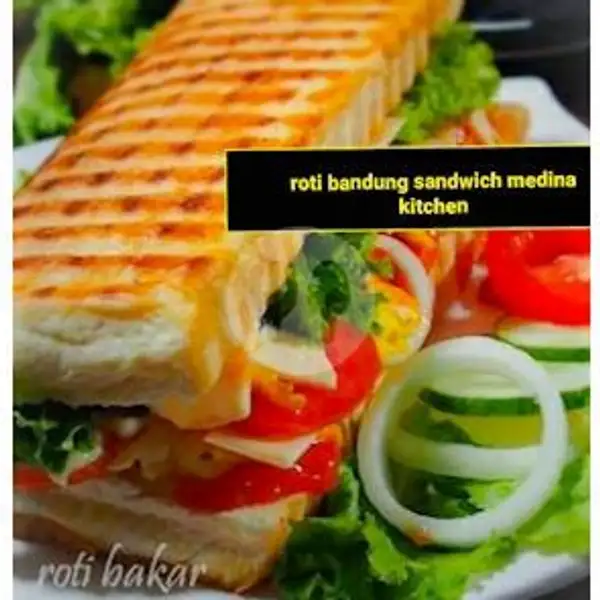 Roti Bakar Sandwich Beef Patties Ayam | Roti Bakar Medina Kitchen, Cipondoh