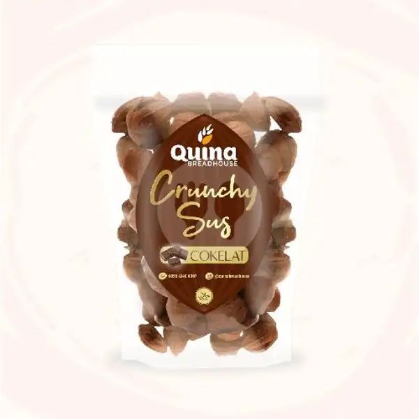 Crunchy Sus Cokelat Besar | Quina Lapis Kukus, Pekalongan