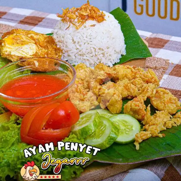 Paket Chicken Karage Puas | Ayam Penyet Dan Seblak Jeruk Garut, Gang Jeruk Garut