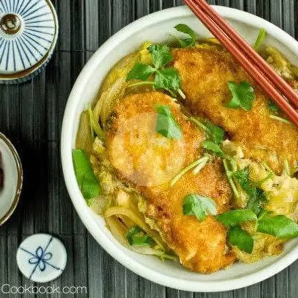 Rice Bowl Katsudon Free Es Teh | Cemilan Zhafran, Cengkareng