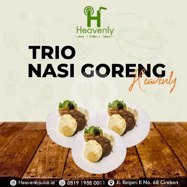 Trio Nasi Goreng Heavenly | Heavenly Juice, JL. RINJANI 2 NO. 68 PERUMNAS CIREBON