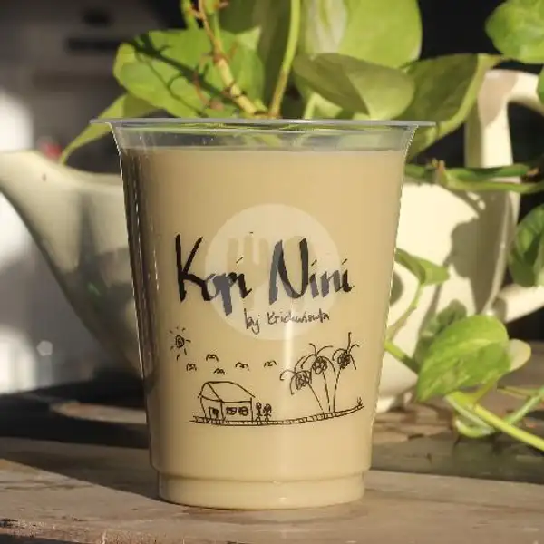 Premium Hojicha Latte | Kopi Nini, Sukarame