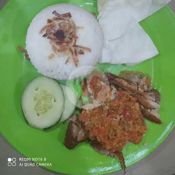 Ayam Suwir Sambal Matah | Warung Sudarmo, Nongsa