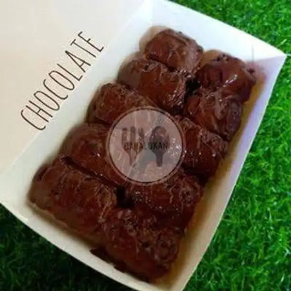 Pisang Nugget Coklat | Pisang Nugget & Sate Pisang Thania