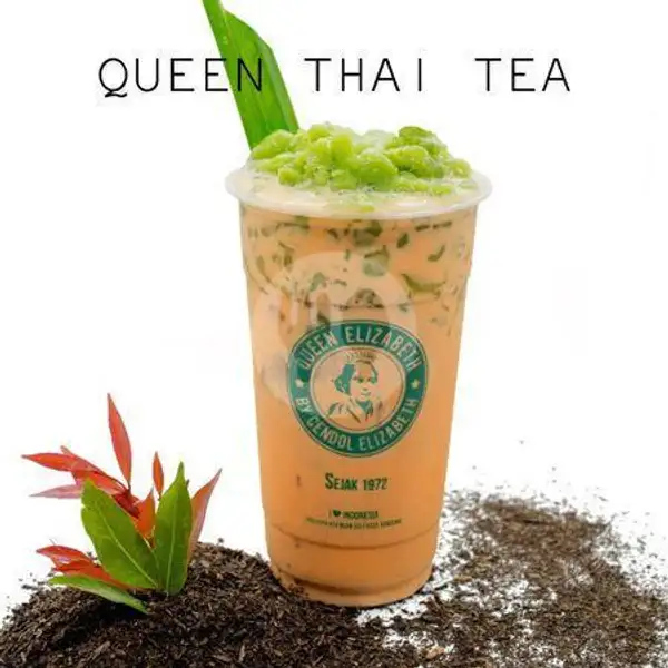 Queen Thai Tea Large | Cendol Queen Elizabeth, BTC