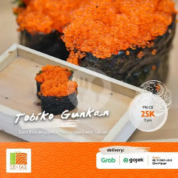 Tobiko Gunkan | Sushi Gage