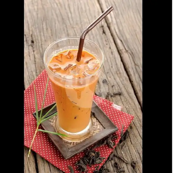Ice Thai Tea | Geprek Tanpa Tulang Eco, Klojen