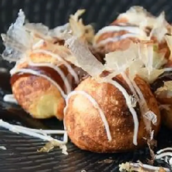 Takoyaki Smoke Beef 6pcs | Jasmin Takoyaki Okonomiyaki, Cimindi