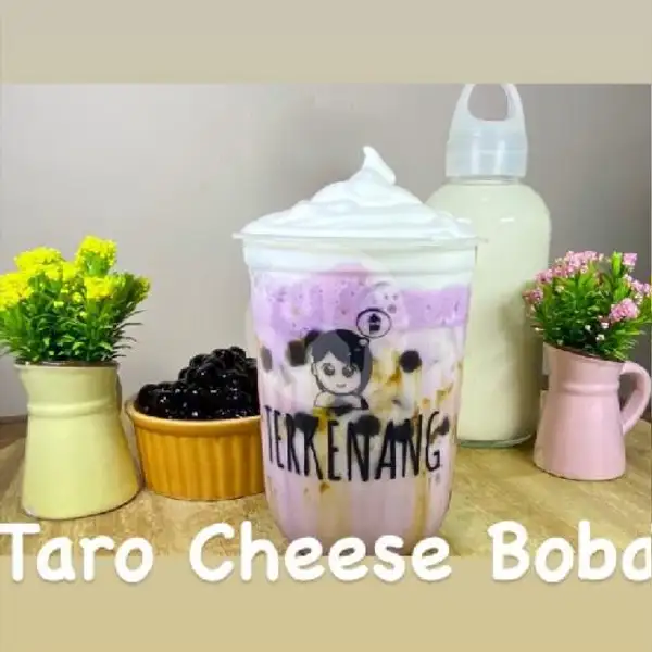 Taro Cheese Boba | Terkenang Cheese Boba
