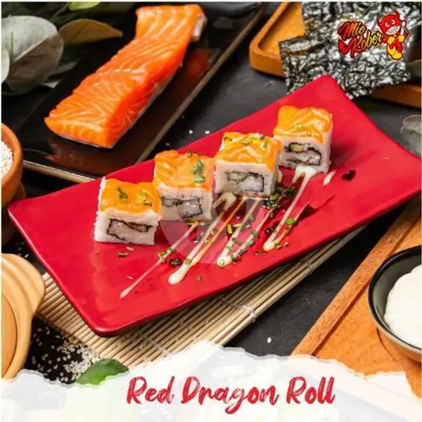Red Dragon Roll | Kober Mie Setan, Soekarno Hatta