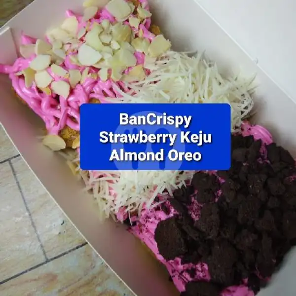 BanCrispy Strawberry Oreo Keju Almond | D Restu 78, Pucang