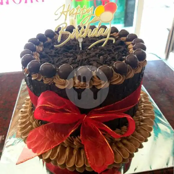 Black Forest Coklat Batang (16cm) | Rossen Brown Cake & Cookies, Sukamanah