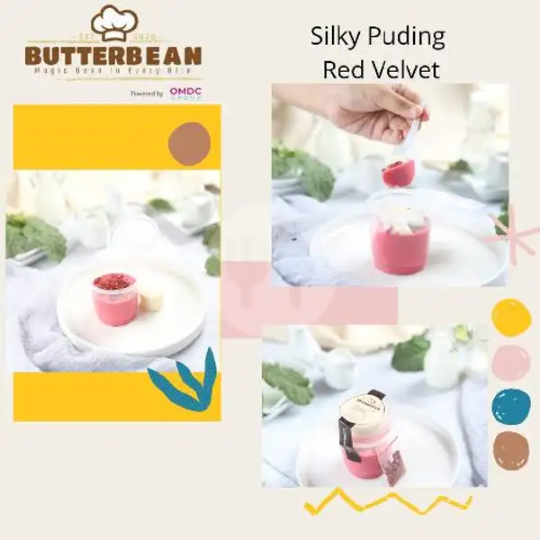 Puding Silky Red Velvet | Butterbean Cake Patisserie