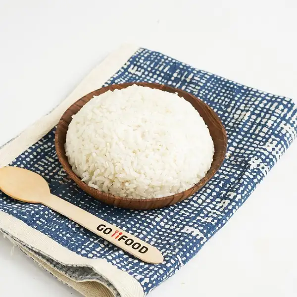 Nasi Putih | Warung Makan Bu Ratna, Grogol