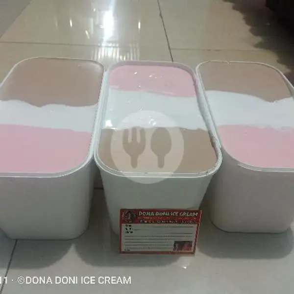 Es Krim 5 Liter | Dona Doni Ice Cream, Sematang Borang