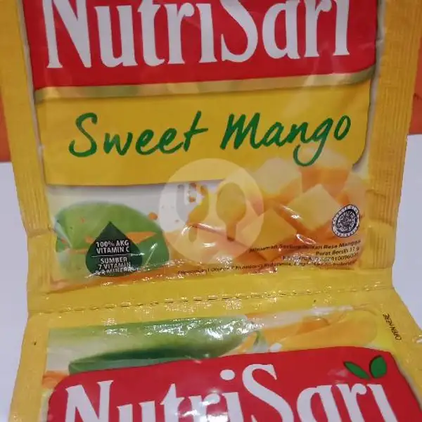 Es Nutrisari Sweet Mangga | Jus Buah Segar Dan Salad Buah Warung D'Kajul, Cibuntu Selatan