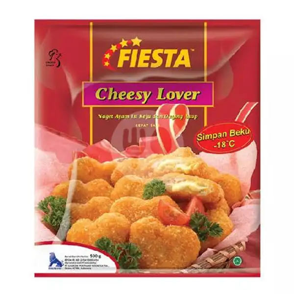 Fiesta Cheesy Lover 500 Gram | Bumba Frozen Food
