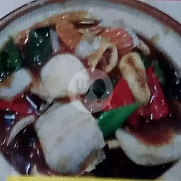 Sapo Tahu Seafood Jumbo(Isi Cumi, Udang,Tofu,Pentol,Sayur)+Susu Kedelai | Berkah Subsidi