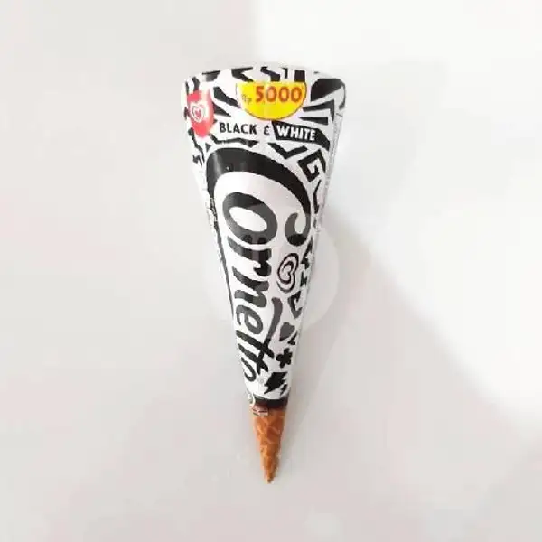 Cornetto Cls Black And White | Seller Walls, Denpasar