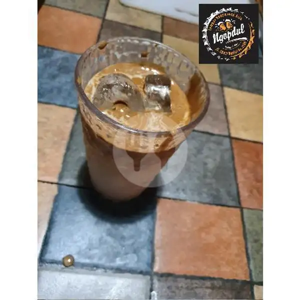 Ice Coffee Latte | Ayam Goreng Serundeng Cipo Nasi, Bihun, Mie Geprek Ngopdul Coffee, Imam Bonjol